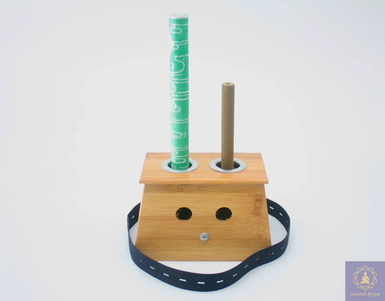 Подвійний тримач для полинових мокс дерев'яний