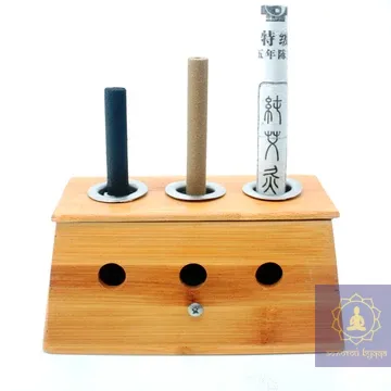 Потрійний тримач для полинових мокс дерев'яний