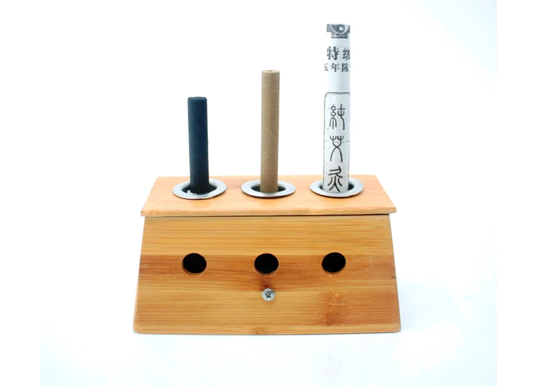 Потрійний тримач для полинових мокс дерев'яний