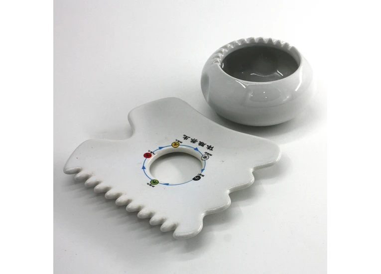 Скребок керамический Пять стихий белый