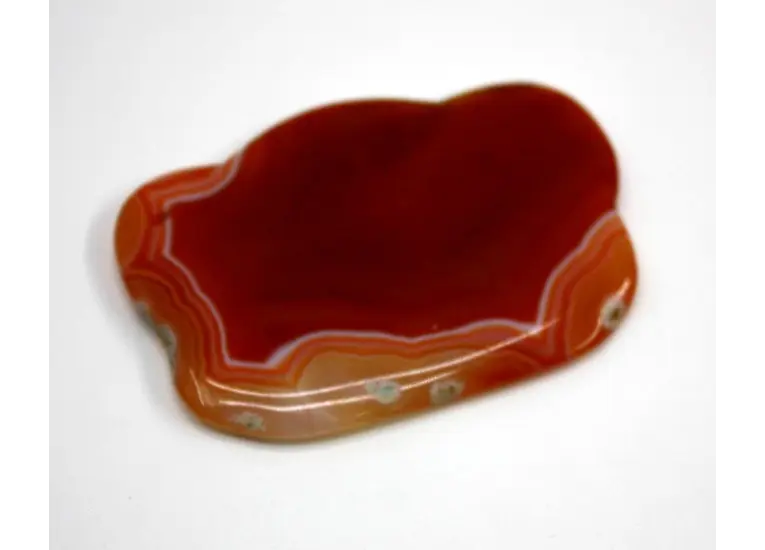 Гуаша скребок сердолик-агат корона