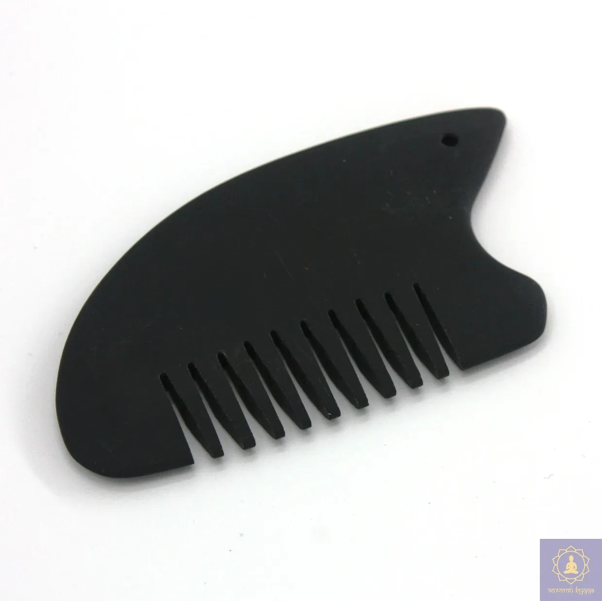 Масажер шунгіт Гуаша гребінець лапка