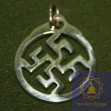 Цветок Папоротника серебро