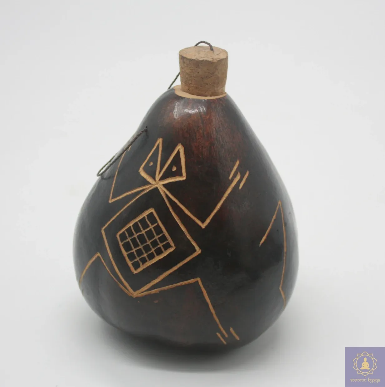 Калебас из тыквы для хранения матэ.