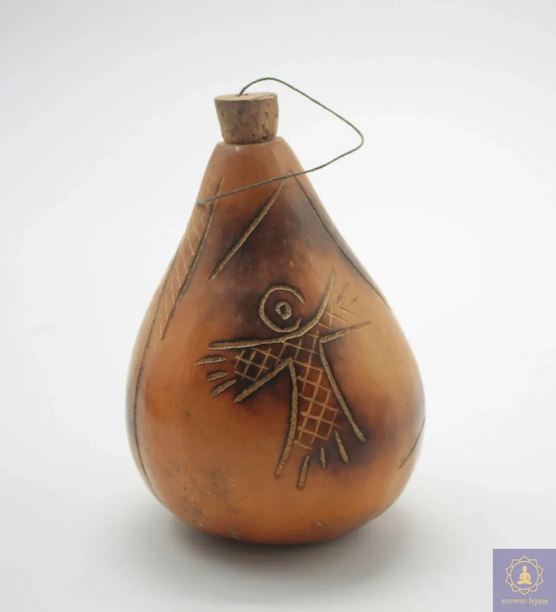 Калебас из тыквы для хранения матэ.