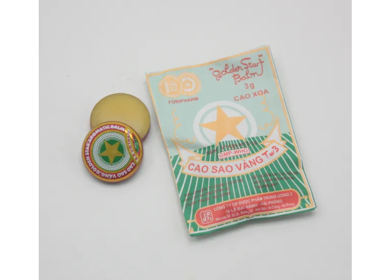 Вьетнамский бальзам Звёздочка Cao Sao Vang 3 г