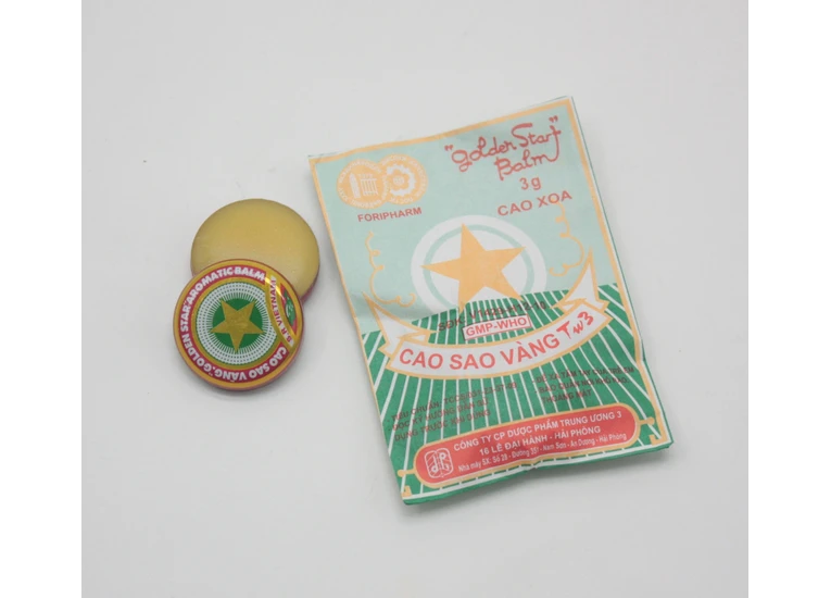 В'єтнамський бальзам Зіронька Cao Sao Vang 3 г