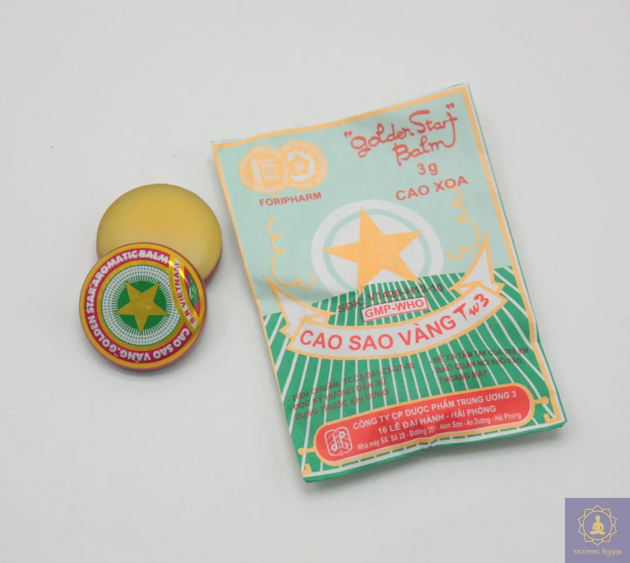 Вьетнамский бальзам Звёздочка Cao Sao Vang 3 г