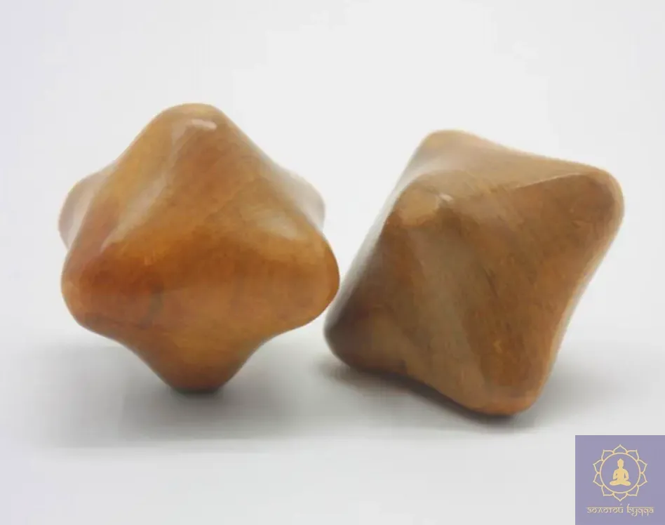 Деревяный массажер ромб алойное дерево