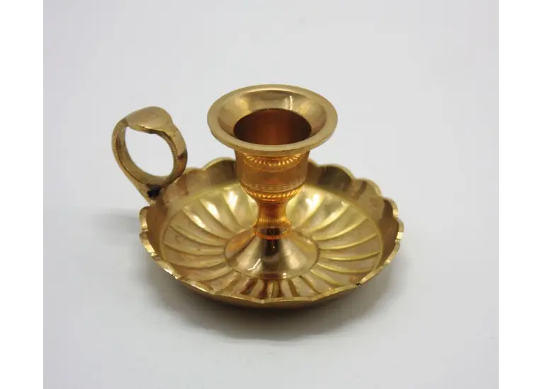 Подсвечник латунь.