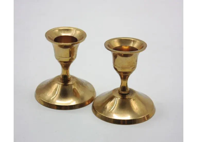 Подсвечник латунь.