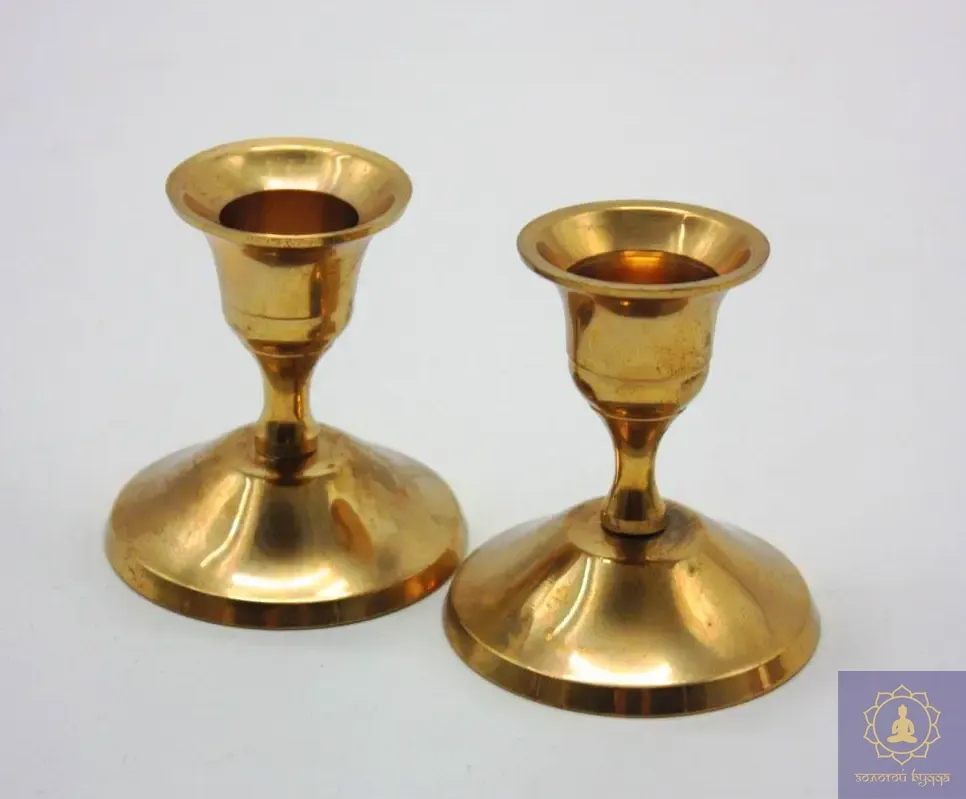 Підсвічник латунь.