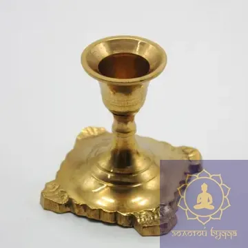 Подсвечник латунь.