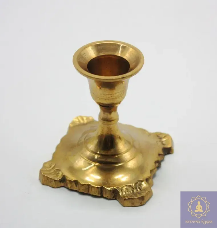Подсвечник латунь.