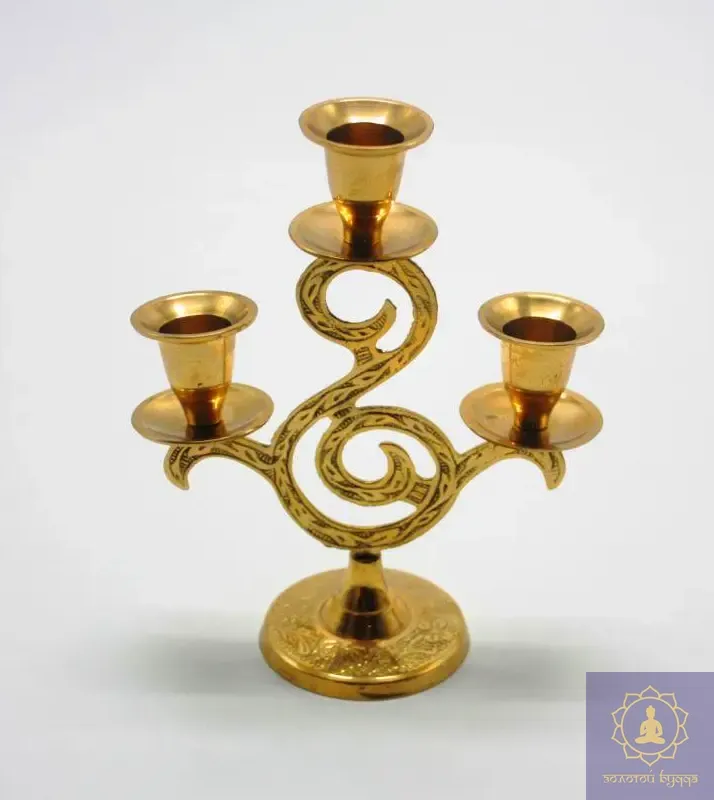 Підсвічник латунь.