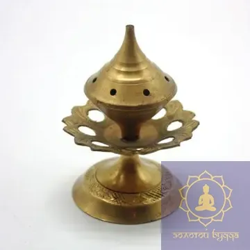 Подставка для благовоний, латунь.