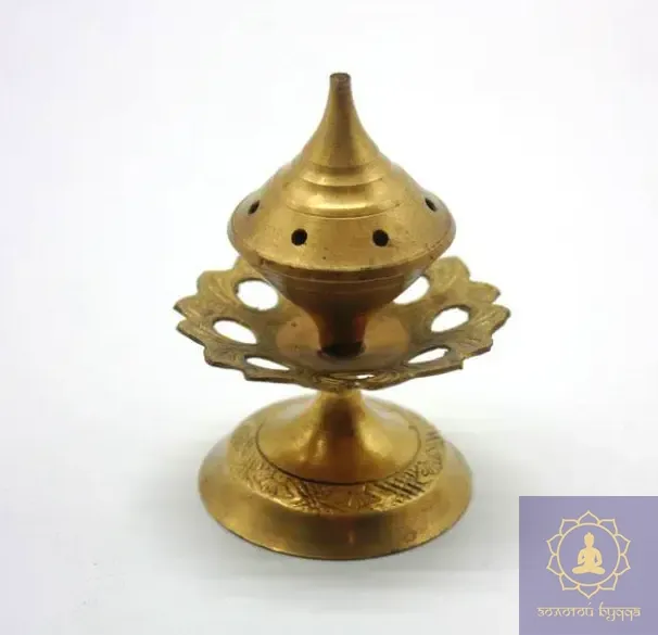 Подставка для благовоний, латунь.