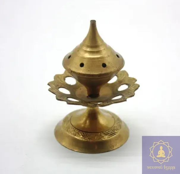 Подставка для благовоний, латунь.