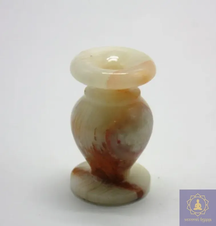 Подсвечник, оникс.