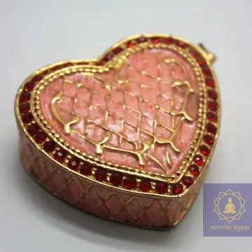 Скринька позолота серце