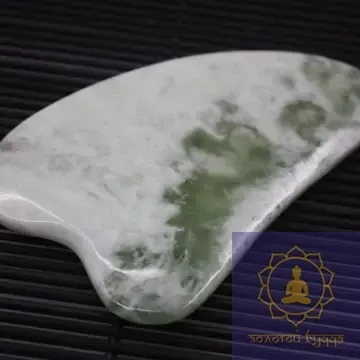 Шкребок Гуаша нефріт хмарний 2-х палий