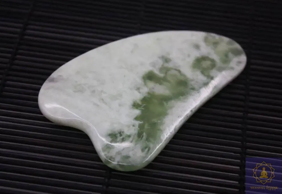 Шкребок Гуаша нефріт хмарний 2-х палий