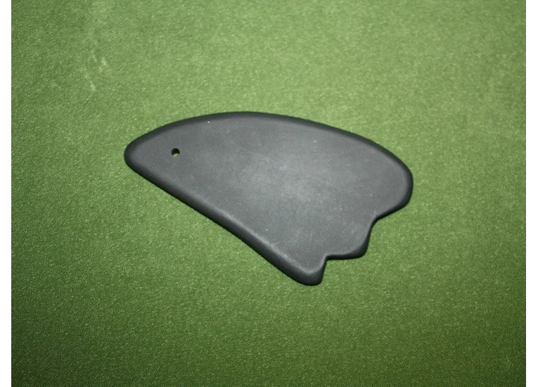 Гуаша скребок шунгит Бянь Ши лапка 3х -палая