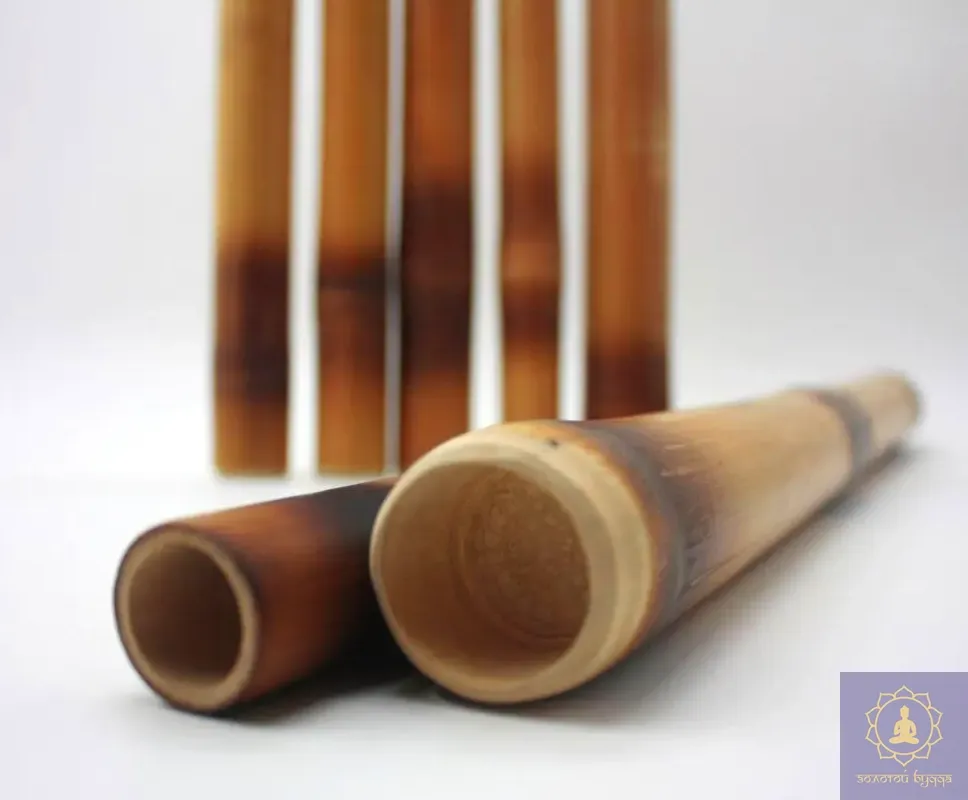 Бамбукова палиця для масажу 55 см, діаметр 4-5 см