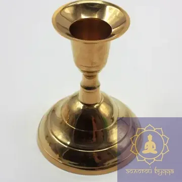 Подсвечник латунь.