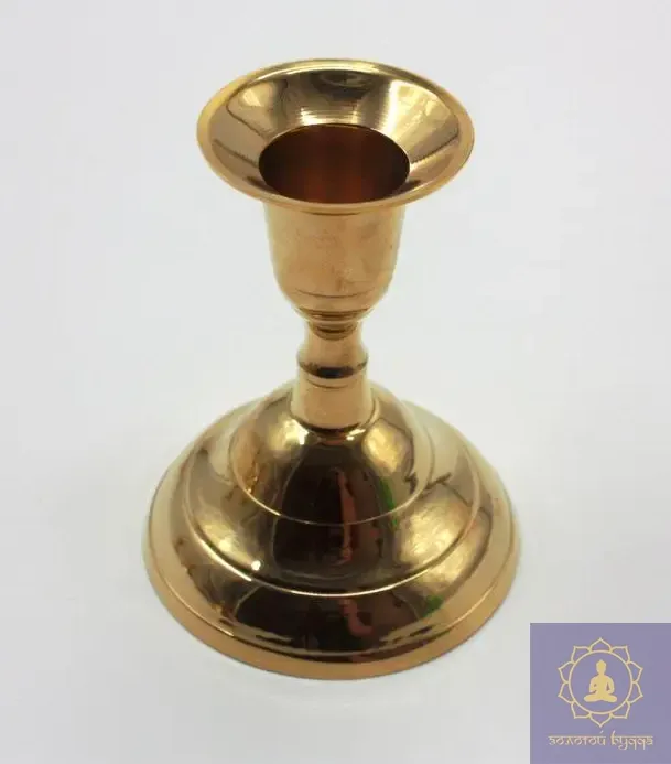 Подсвечник латунь.