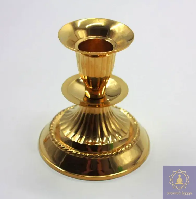 Підсвічник латунь.
