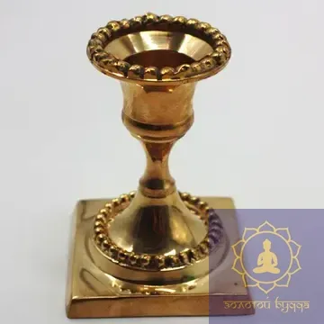 Підсвічник латунь.