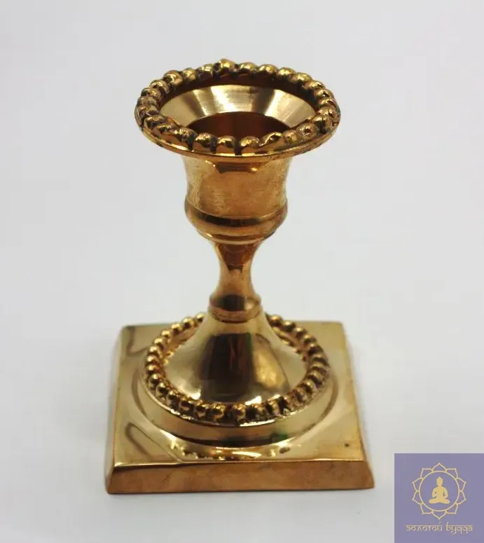 Подсвечник латунь.