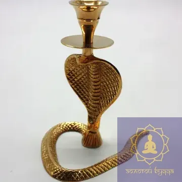 Подсвечник латунь.
