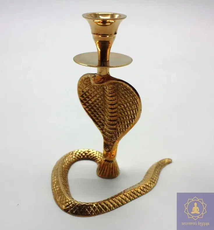 Подсвечник латунь.