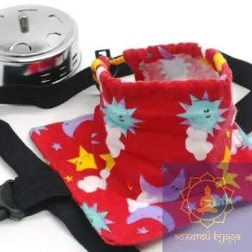 Чохол для тримача полинових мокс червоний з візерунком