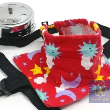 Чохол для тримача полинових мокс червоний з візерунком