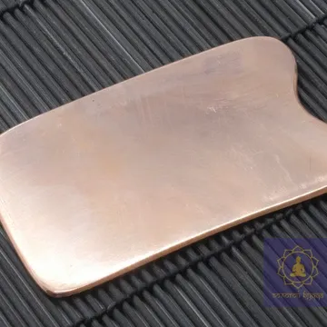 Гуаша скребок мідний прямокутний