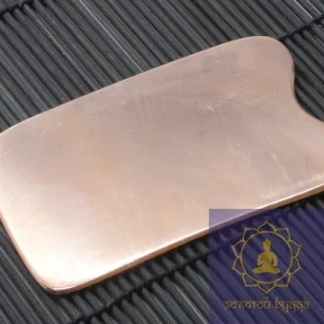 Гуаша скребок мідний прямокутний