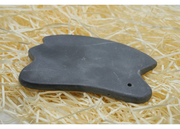 Скребок шунгіт Гуаша Бянь Ши п'ятипалий