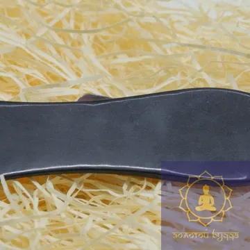 Скребок Гуаша кістка-ріг буйвола рибка чорна