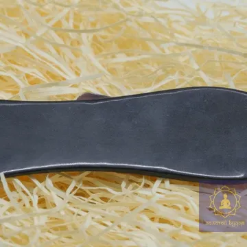 Скребок Гуаша  кость-рог буйвола рыбка черная