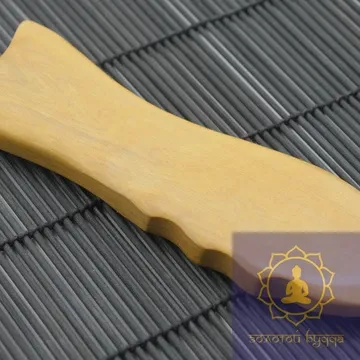 Гуаша скребок алоєве дерево рибка з хвилею