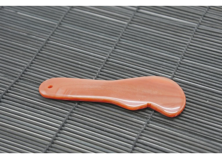 Гуаша скребок сердолик-агат алебарда