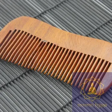 Скребок Гуаша  дерево, гребень вогнутый