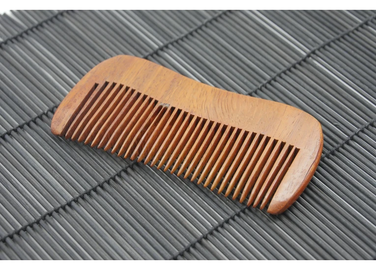 Скребок Гуаша  дерево, гребень вогнутый