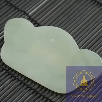 Скребок Гуаша нефрит корона