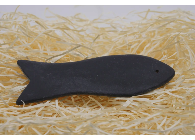 Гуаша скребок шунгит Бянь Ши рыбка