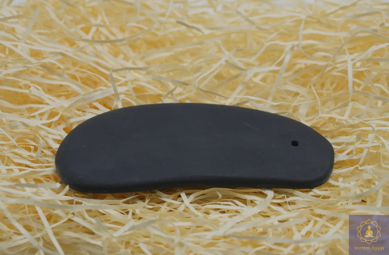 Массажер шунгит Гуаша огурец