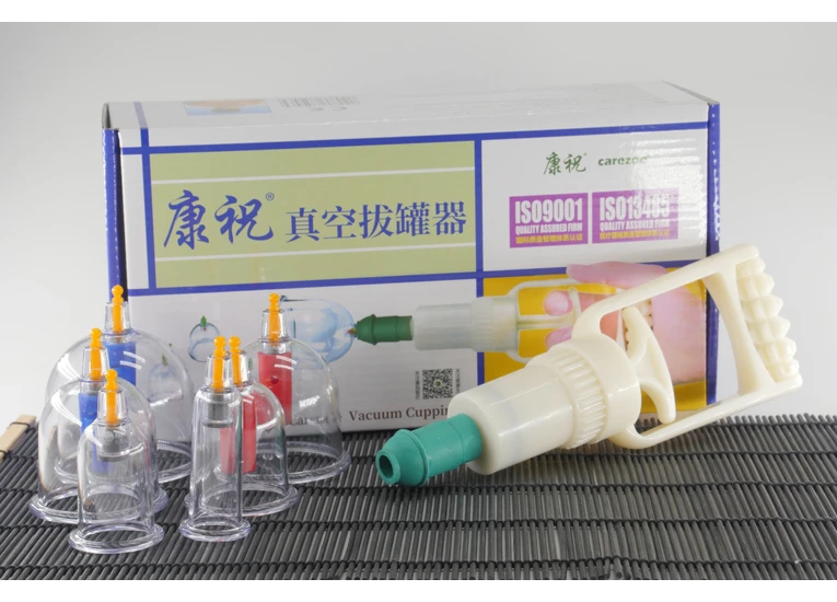 Вакуумні банки із насосом-пістолетом Kangzhu 6 шт.